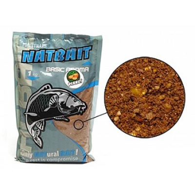 Прикормка Nautilus NatBait Basic  Aroma-Peanut 1кг