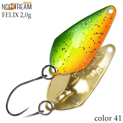Блесна Norstream Area Felix 2 гр. цв. 41