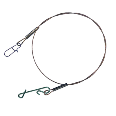 Поводок Balzer 7х7 Niroflex 50 см 15 кг с безузловым соединением (уп.2 шт) (14564 515)