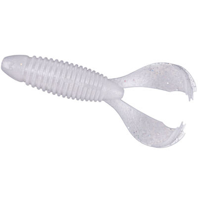 Силиконовая приманка Daiwa Rattlin Tube Kicks 3.4 цвет SNOW WHITE SHRIMP