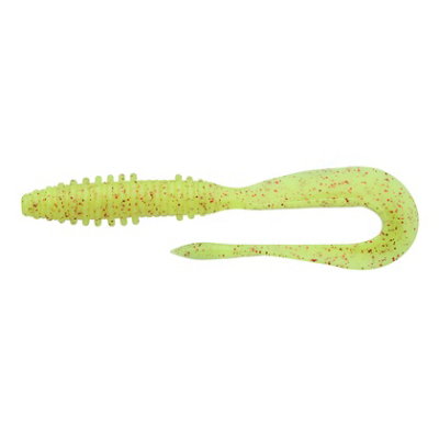 Силиконовая приманка Keitech Mad Wag 7" PAL #01 Chartreuse Red Flake