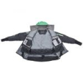 Костюм-поплавок мужской зимний ХСН "Angler prosport", hardguard, черный (зеленые молнии) (54-56/182)