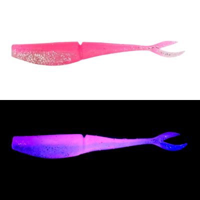 Силиконовая приманка Daiwa Bait Junkie 7" Jerkshad цв. CREAMING SODA UV