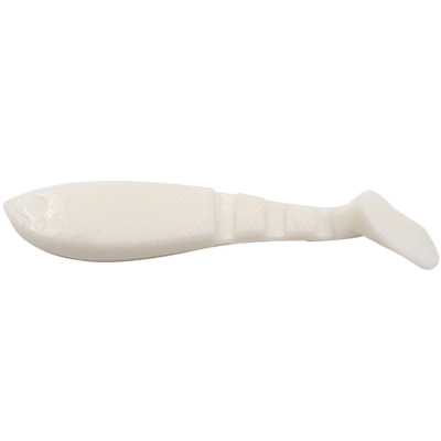 Силиконовая приманка Yaman Light-Flake 2,5" цвет #01 - White (уп. 6 шт.)