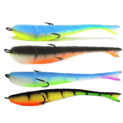 Поролоновая рыбка Jig It JI-140 мм цв. MIX 2, 4шт