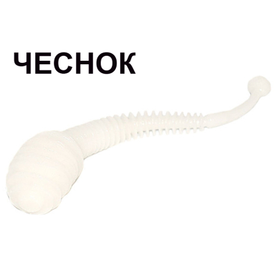 Мягкая приманка Boroda Baits Antares цв. Белый, аттр. Чеснок, 6 шт./уп.