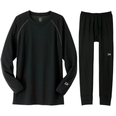 Термобелье комплект Daiwa DU-3507S/DU-3707P BK M