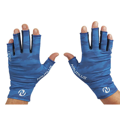 Перчатки летние Nautilus SPF50 Lite Gloves Pro цв. Dark Blue р-р. L/XL