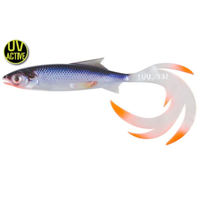 Силиконовая приманка Balzer Shirasu Reptile Shad 15см 15гр. цв. Whitefish (13673 015)