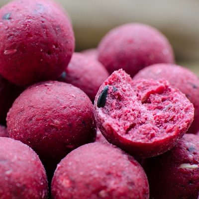 Бойли тонущие Starmer Baits 15mm 200g Strawberry Mivvi 108E (клубничный)