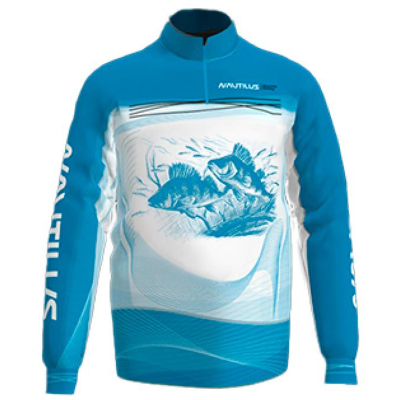 Джерси Nautilus CoolPass Окунь синий р. L