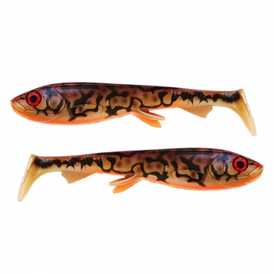 Приманка силиконовая XXL Wolfcreek Shad Jr. 17см  50гр 2шт Weed Burbot (1259749)