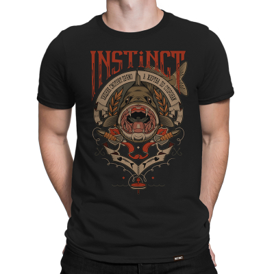 Футболка Instinct "Судак", черная XXXL