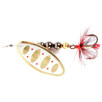 Блесна вращ. Lucky John Shelt Blade Tungsten Body 04 20.0г цв. 002