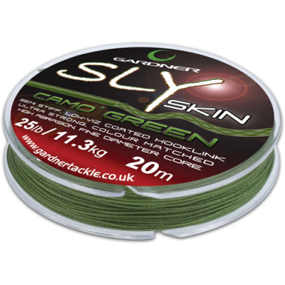 Поводковый материал Gardner Sly Skin 15lb 20m Green XSLY15G