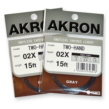 Подлесок TIEMCO Arkon Two-Handed Leader 15ft 01x