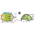 Палатка Canadian Camper Vista 3 AL (цвет green)
