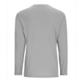 Футболка Simms Logo LS Shirt, Cinder Heather, M