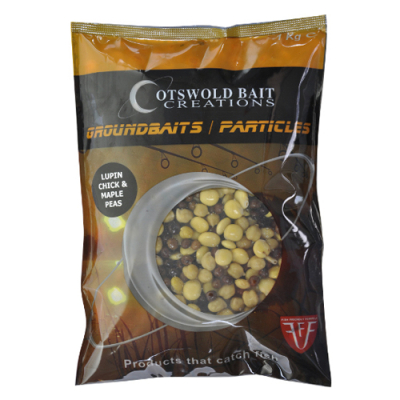 Консервированная приманка Cotswold Baits Shelf Life Lupin, Chick and Maple Peas 1кг CB0399 (люпин, чик и клена горох) 