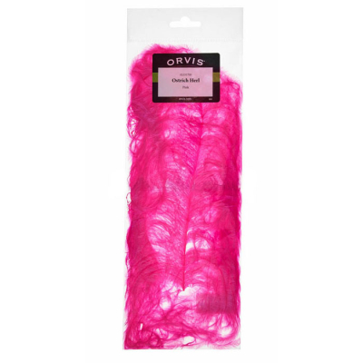 Перо страуса Orvis Ostrich Herl Pink 