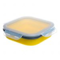 Контейнер силиконовый складной 890мл с крышкой-защелкой Premier Fishing (PR-FH013)