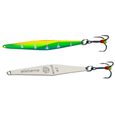 Блесна зимняя Sprut PRO Series Alabama #9 (90mm/15g/LBP)