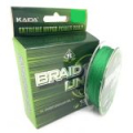 Леска плетёная Kaida Braid Line зеленая 135м 0,16мм (YX-107-16)
