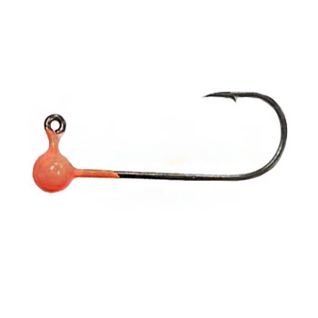 Джиг-головка 0,5 в упаковке 5шт,крючок KUMHO №2 оранжевый