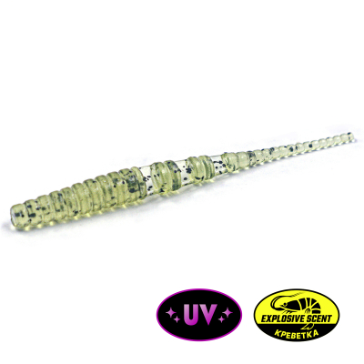 Силиконовая приманка Rampage WormStick 2.1" цв. #013 - запах Креветка 