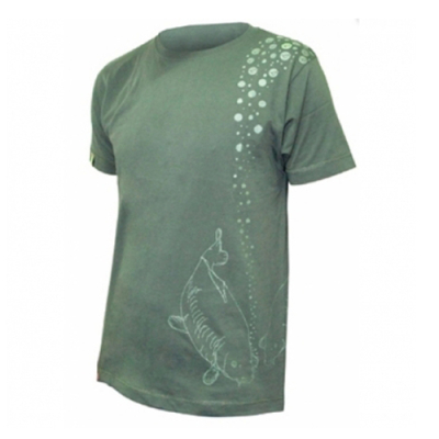 Футболка Korda Carps & Bubbles Green XXXL KCL012*