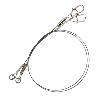 Поводки Savage Gear Titanium Jerkbait Trace 30cm 0.6mm 25kg 2pcs 54875