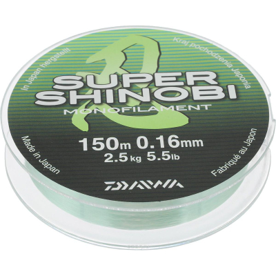 Монолеска Daiwa Super Shinobi Mist Green 150m d-0.16