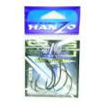 Крючок офсетный Hanzo Offset Worm Неavy BLN №3/0 (уп. 5 шт.) OWH-001-3/0-bln