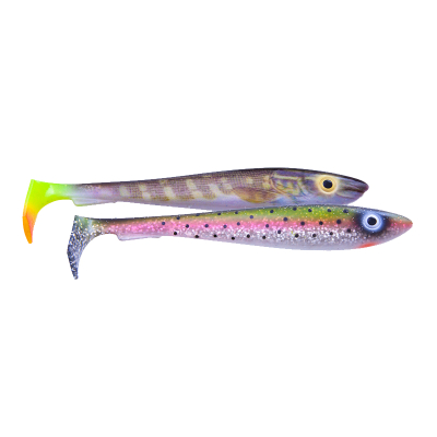 Силиконовая приманка Svartzonker McRubber 29 The Pelagic, 290 мм, 115 гр, цвет: Rainbow Trout/Hot Tailed Pike