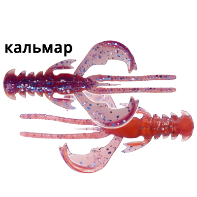 Силиконовая приманка Crazy Fish Nimble 1.6" 49-40-98d-6 кальмар цв. 98d