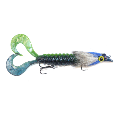 Приманка RSK Fishing MAUS XL Diver (диаметр головы 20,5 mm) 23см 75гр тело цвет 002 сине-серая голова