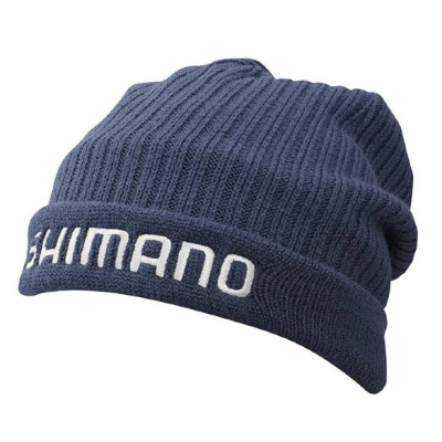 Шапка Shimano Breath Hyper+ Fleece Knit Indigo Watch cap Regular Size (5YCA064Q2F)