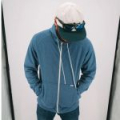 Толстовка Simms Vermilion Full-Zip Hoody, Black Heather, XXL