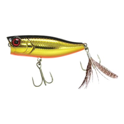 Воблер Jackall Chubby Popper 42 цв. Hl Gold&Black