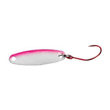Блесна GT-BIO Mini spoon 3.0см 3.5гр., white+pink