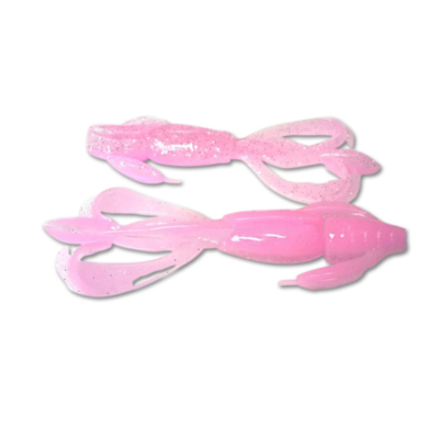 Силиконовая приманка Keitech Crazy Flapper 2.8" - EA#08 Bubblegum Shiner