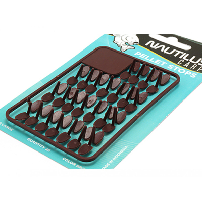 Стопор Nautilus Pellet Stops Large Brown