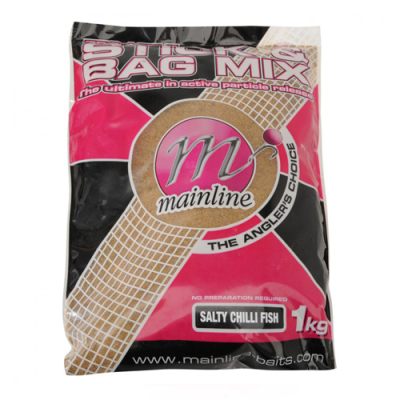 Прикормка Mainline Pro-Active Stick & Bag Mix 1кг Salty Chilli Fish  (соленый перец рыба)