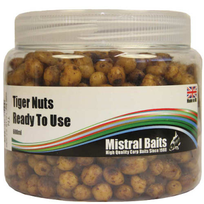 Консервированная приманка Mistral Baits 600ml Cooked and ready to use Tiger Nuts TN (тигровый орех)