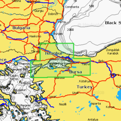 Карта Navionics Istambul 5G360S2