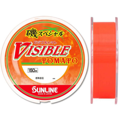 Леска монофильная Sunline Visible Tomato 150m Orange Red # 2,5/10LB/0,26mm