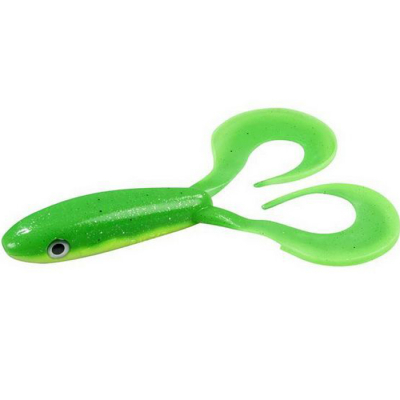 Силиконовая приманка Balzer Shirasu Pike Collector 20см/55гр. цв. Green-Lemon (13672 220)
