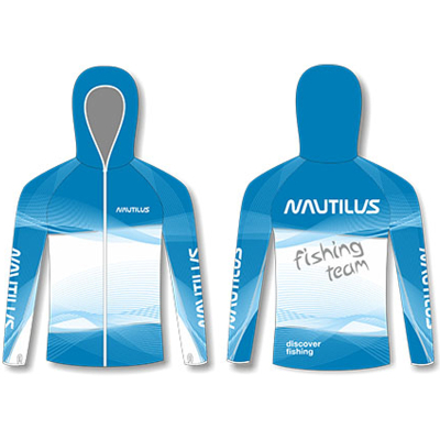 Джерси с капюшоном Nautilus Blue р-р L