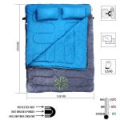 Мешок-одеяло спальный Norfin Alpine Comfort Double 250
