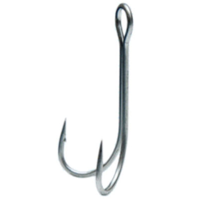 Двойной крючок Top Power SD-36, цвет BС, размер № 2/0, упаковка 4 штук